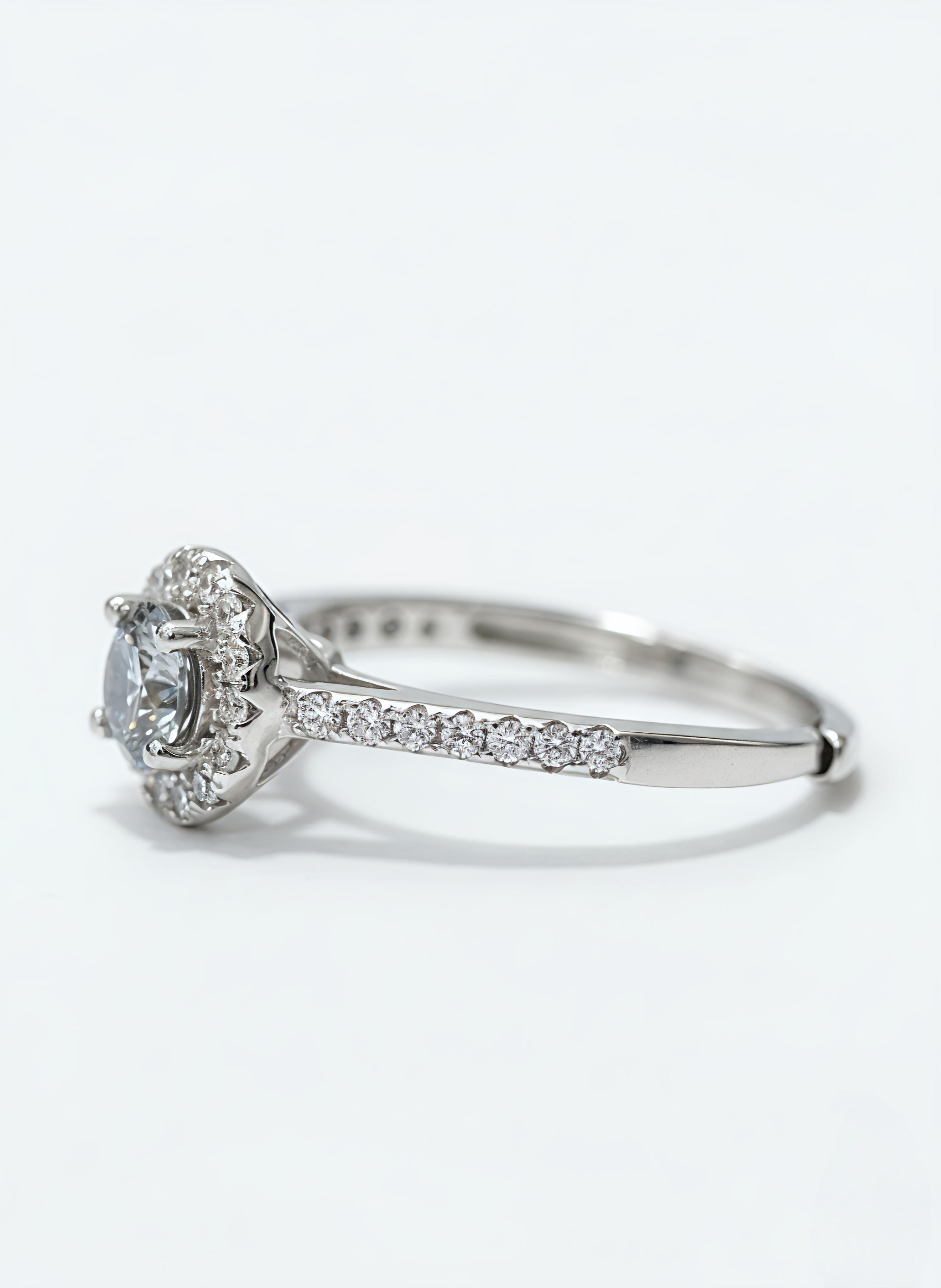 “Celeste Halo Ring”